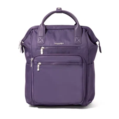 Baggallini Chelsea Laptop Backpack In Purple