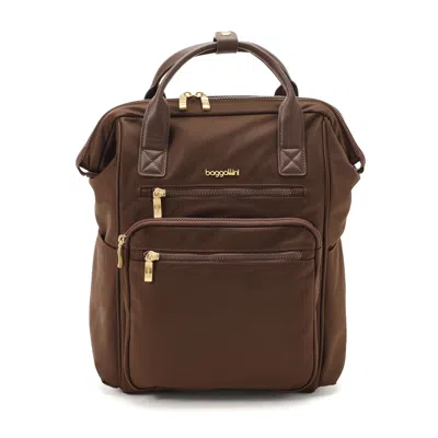 Baggallini Chelsea Laptop Backpack In Brown
