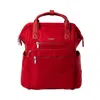 Baggallini Chelsea Laptop Backpack In Crimson Red Twill