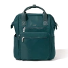 Baggallini Chelsea Laptop Backpack In Emerald Twill