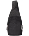 Baggallini Classic Anti-theft Daytripper Mini Sling Handbag In Black