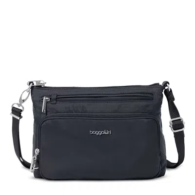 Baggallini Classic Antitheft Keepsake Crossbody Bag In Black