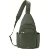 Baggallini Classic Anti-theft Large Daytripper Sling In Green