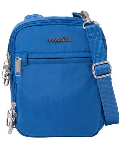 Baggallini Classic Anti-theft Mini Crossbody Handbag In Blue