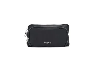 Baggallini Classic Anti-theft Mini Wallet Crossbody Cross Body Handbags Black: One Size