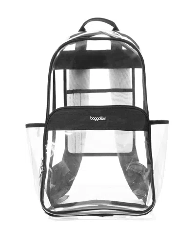 Baggallini Clear Event Compliant Large Backpack In Black