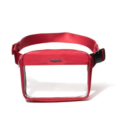 Baggallini Clear Stadium Belt Bag Sling In Pattern
