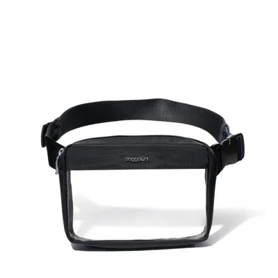 Baggallini Clear Stadium Belt Bag Sling In Transparent