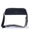 Baggallini Clear Stadium Crossbody In French Navy