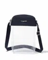 Baggallini Clear Stadium Explorer Crossbody Festival Event Bag In Blue