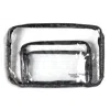 Baggallini Clear Travel Pouch Set In Midnight Blossom