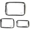 Baggallini Clear Travel Pouches 3 Piece Set