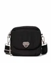 Baggallini Coastal Flip Lock Camera Bag Crossbody In Black