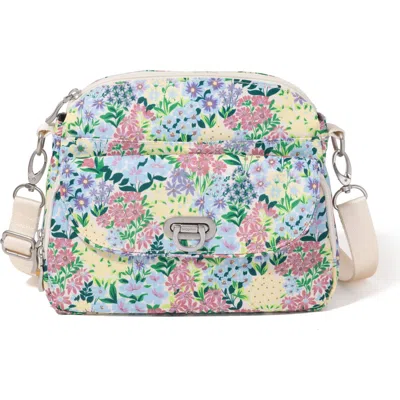 Baggallini Coastal Flip Lock Crossbody Bag In Multi