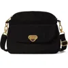 Baggallini Coastal Flip Lock Crossbody Bag In Black