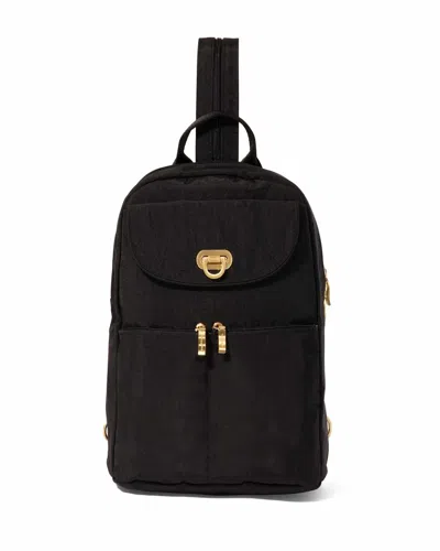Baggallini Coastal Flip Lock Day Pack Convertible Backpack Sling In Multi