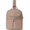 Baggallini Coastal Flip Lock Day Pack In Moonrock