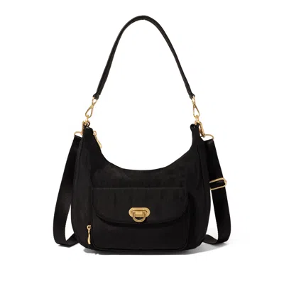 Baggallini Coastal Flip Lock Half Moon Bag