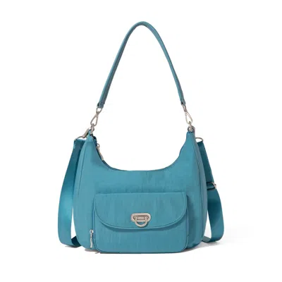Baggallini Coastal Flip Lock Half Moon Bag