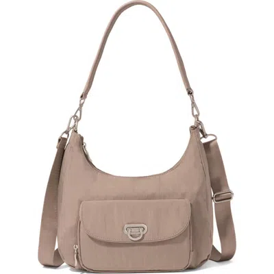 Baggallini Coastal Flip Lock Half Moon Bag