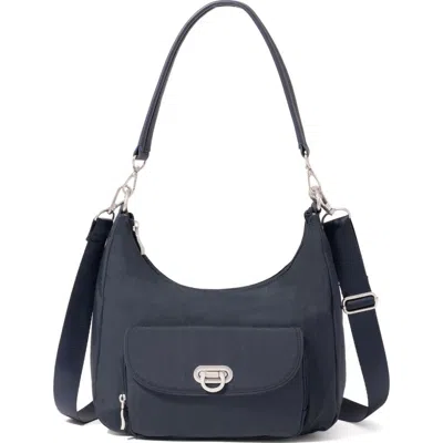 Baggallini Coastal Flip Lock Half Moon Bag
