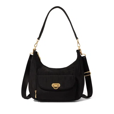 Baggallini Coastal Flip Lock Half Moon Bag In Multi