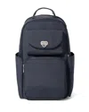 Baggallini Coastal Flip Lock Laptop Backpack In Blue