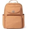 Baggallini Coastal Flip Lock Laptop Backpack In Brown
