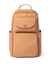 Baggallini Coastal Flip Lock Laptop Backpack In Brown
