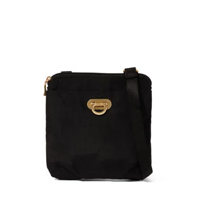 Baggallini Coastal Flip Lock Mini Crossbody In Black