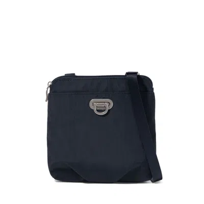 Baggallini Coastal Flip Lock Mini Crossbody In Blue