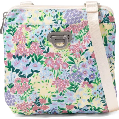 Baggallini Coastal Flip Lock Mini Crossbody In Multi