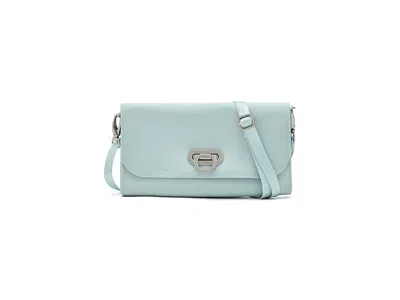 Baggallini Coastal Flip Lock Rfid Phone Wallet Crossbody Cross Body Handbags Pool: One Size In Blue
