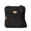 Baggallini Coastal Flip Lock Slim Crossbody Bag With Wristlet