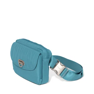 Baggallini Coastal Flip Lock Sling In Pink