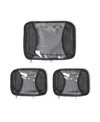 Baggallini Compression Cube 3-piece Set In Black