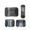 Baggallini Compression Packing Cube 4 Piece Set In Purple