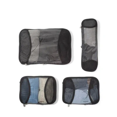 Baggallini Compression Packing Cube 4 Piece Set In Purple