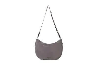 Baggallini Crescent Convertible Hobo Cross Body Handbags Smoke Twill: One Size In Gray