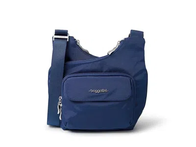 Baggallini Criss Cross Bagg Cross Body Handbags Pacific: One Size In Blue
