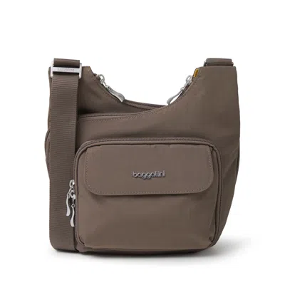 Baggallini Criss Cross Crossbody In Red