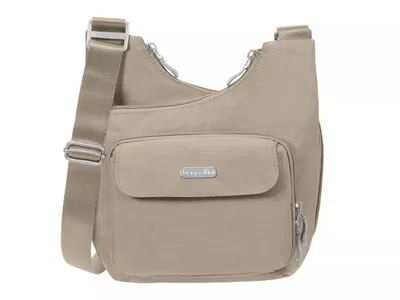 Baggallini Criss Cross Crossbody Bag In Neutral