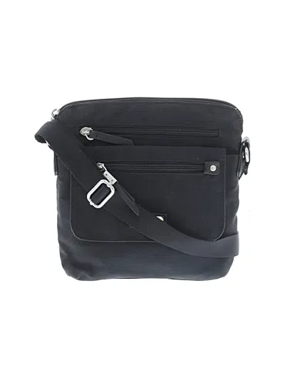 Pre-owned Baggallini Crossbody Bag In Black