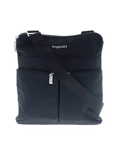 Pre-owned Baggallini Crossbody Bag In Black