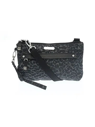 Pre-owned Baggallini Crossbody Bag In Black