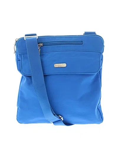 Pre-owned Baggallini Crossbody Bag In Blue