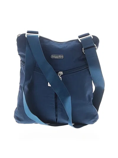 Pre-owned Baggallini Crossbody Bag In Blue