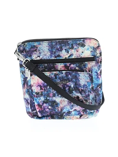 Pre-owned Baggallini Crossbody Bag In Blue