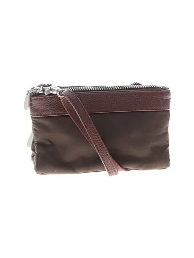 Pre-owned Baggallini Crossbody Bag In Burgundy