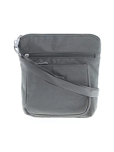 Pre-owned Baggallini Crossbody Bag In Gray